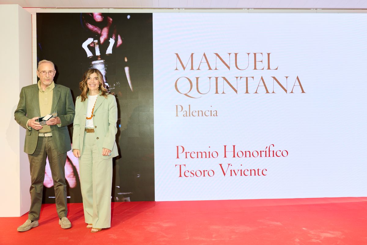 Manuel Quintana premio Tesoro Viviente y Xandra Falcó presidenta de Círculo Fortuny