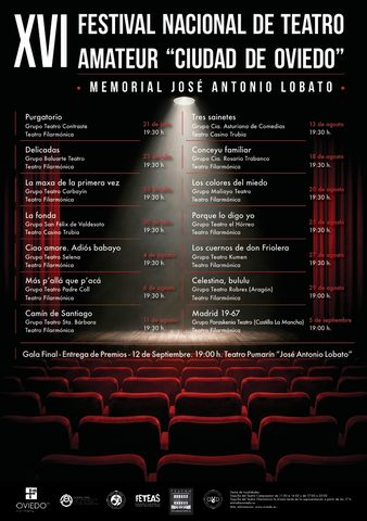 XIV Festival Nacional de Teatro Amateur "Ciudad de Oviedo" Memorial José Antonio Lobato