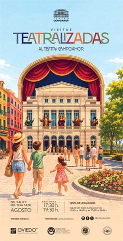 Vuelven las Visitas Teatralizadas al Teatro Campoamor a cargo de Factoría Norte, organizadas por la Fundación Municipal de Cultura