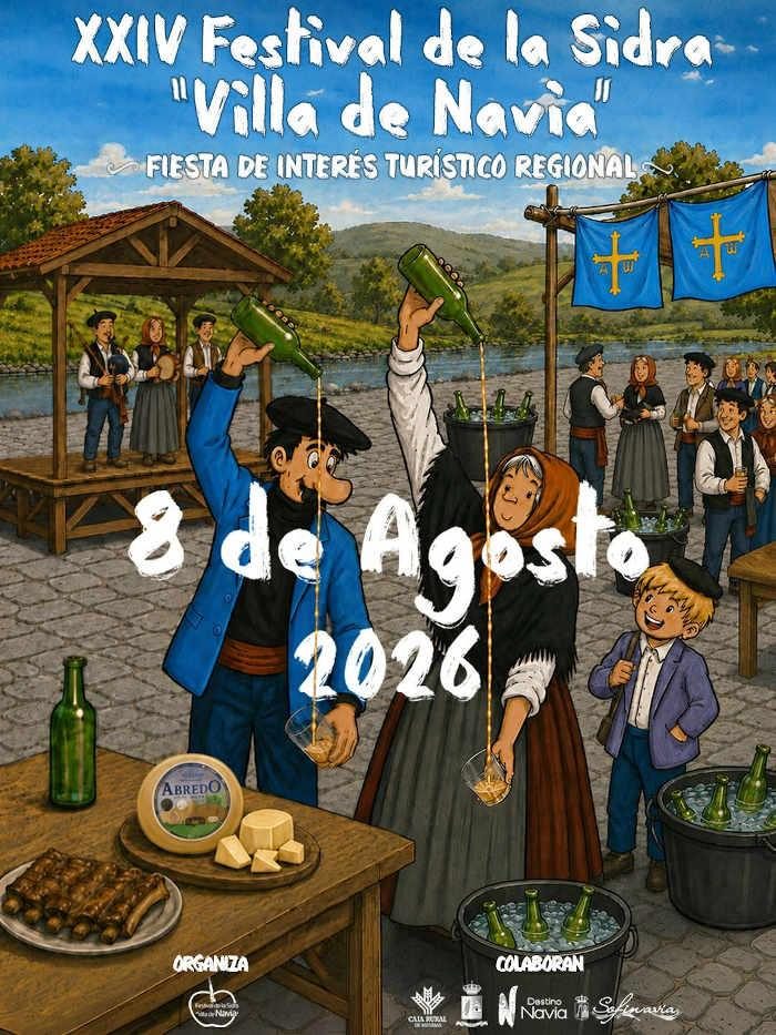 Festival de la sidra Villa de Navia, 8 de agosto