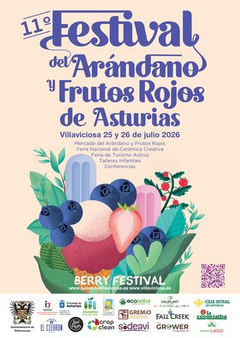 Festival del Arándano y Frutos Rojos de Asturias, en Villaviciosa 
