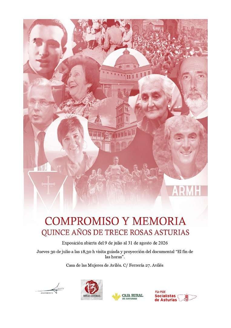 Compromiso y Memoria de la Asociación Trece Rosas Asturias «Quince años de compromiso con la memoria»