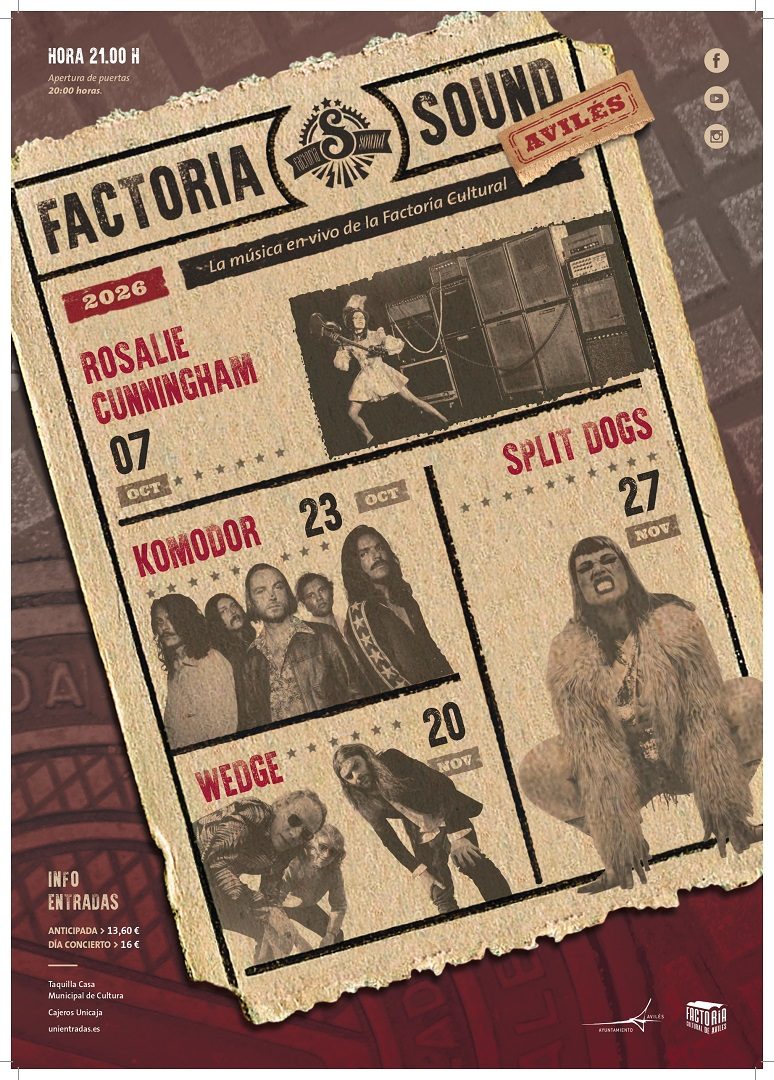 Factoría Sound celebrará el otoño con cuatro conciertos de lo mejor del rock psicodélico europeo