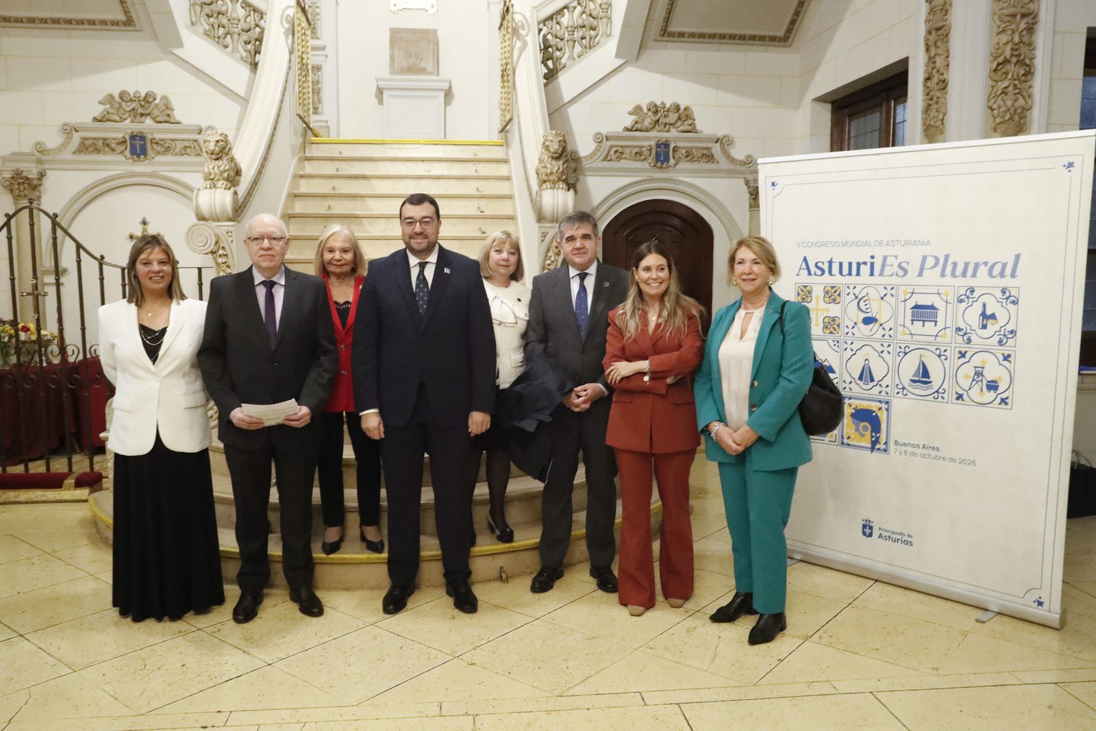 Barbón reivindica en Buenos Aires el papel de la emigración como motor del futuro de Asturias y defiende el pleno ejercicio de los derechos de la ciudadanía española en el exterior