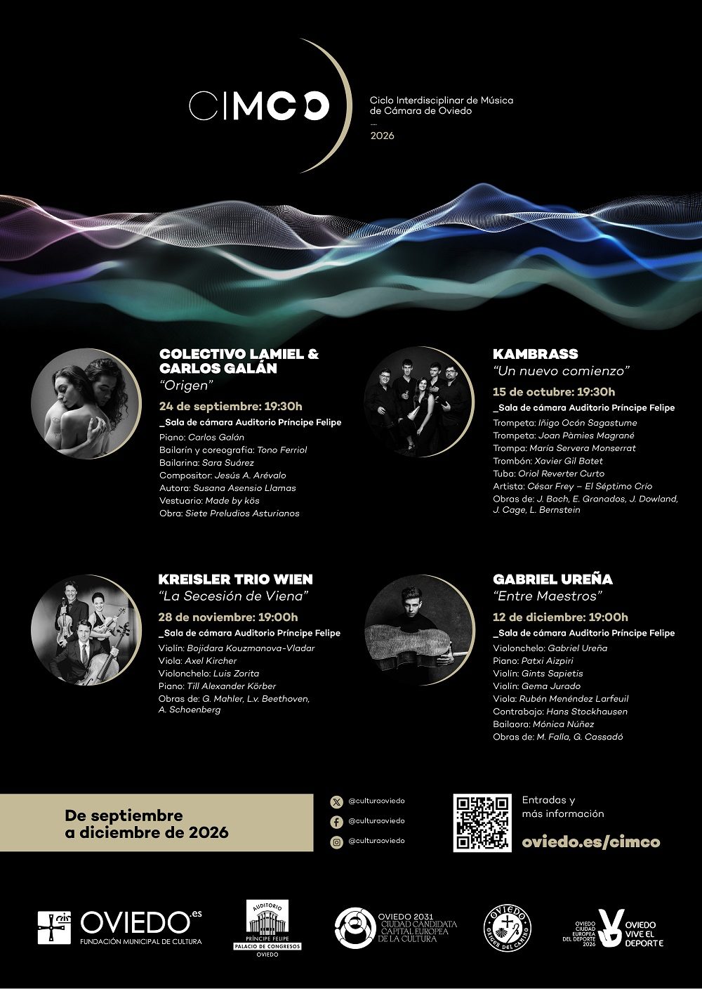 Ciclo Interdisciplinar de Música de Cámara de Oviedo 2026