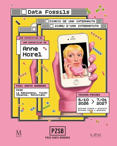 El Pozu Santa Bárbara acogerá desde el 6 de octubre la exposición “Data Fossils. Diario de una internauta”, de la artista francesa Anne Horel