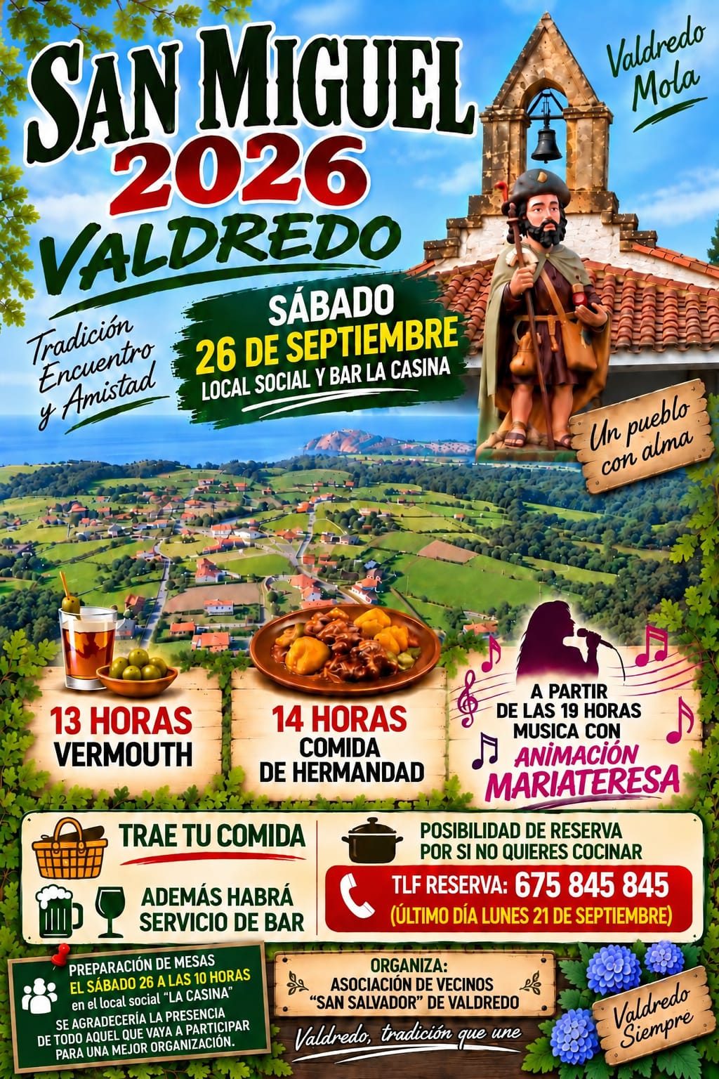 SAN MIGUEL 2026 · VALDREDO (Cudillero)