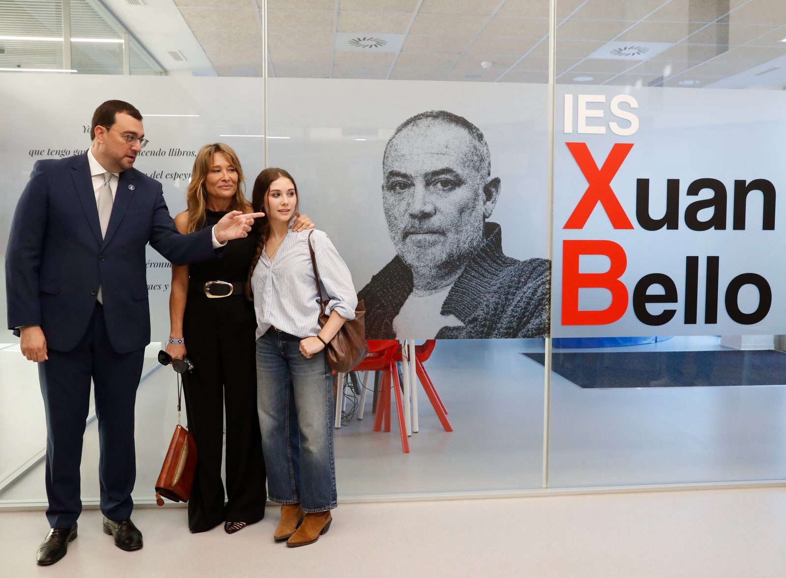 Xuan Bello da nombre al instituto de Educación Secundaria de La Florida