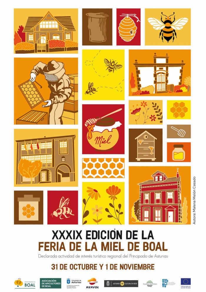 XXXIX Feria de la Miel de Boal, 31 de octubre y 1 de noviembre