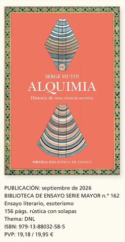 ALQUIMIA Historia de una ciencia secreta Serge Hutin 