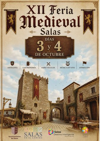 XII Feria Medieval de Salas, 3 y 4 de octubre