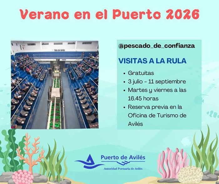 Visitas guiadas Rula de Avilés, hasta el 11 de septiembre