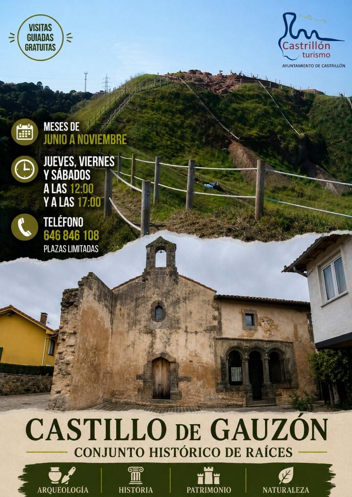 Visitas guiadas Castillo de Gauzón 