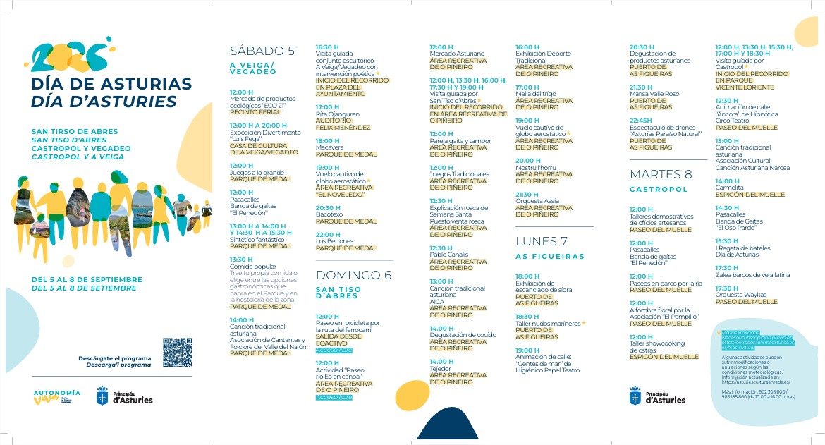 La ría del Eo será el escenario del Día de Asturias con cuatro jornadas para festejar la identidad, la cultura y las tradiciones del Principado