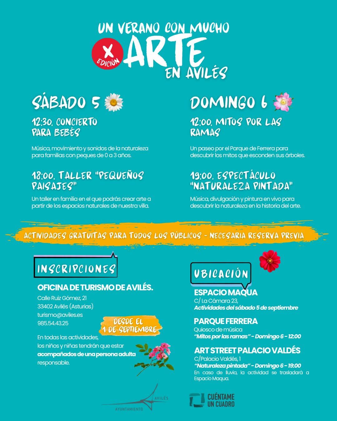 Arte, naturaleza y territorio protagonizan la décima edición de “Un verano con mucho Arte en Avilés”