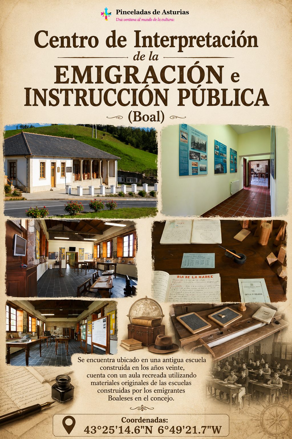 Centro de Interpretación de la Emigración e Instrucción Pública (Boal)
